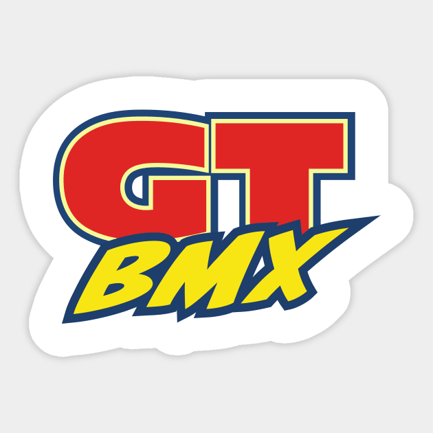 GT BMX logo Sticker by nickemporium1